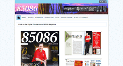 Desktop Screenshot of 85086magazine.com
